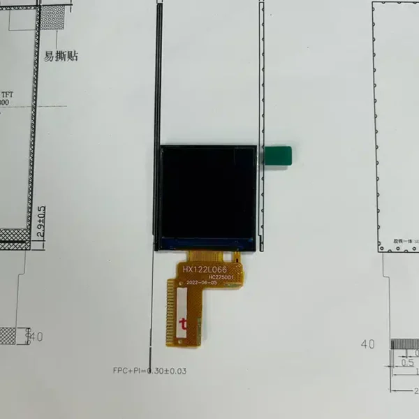 1.22寸小尺寸LCD液晶顯示屏